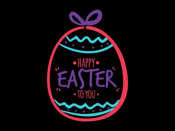 Happy easter day sublimation best t-shirt design 45