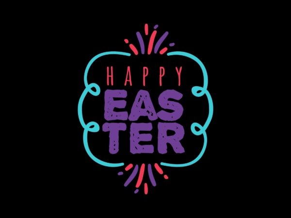 Happy easter day sublimation best t-shirt design 47