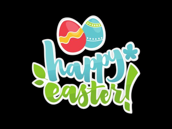Happy easter day sublimation best t-shirt design 54
