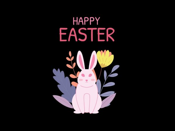 Happy easter day sublimation best t-shirt design 66