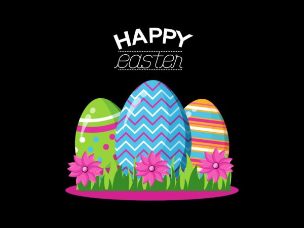 Happy easter day sublimation best t-shirt design 71