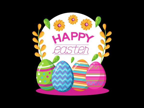 Happy easter day sublimation best t-shirt design 72