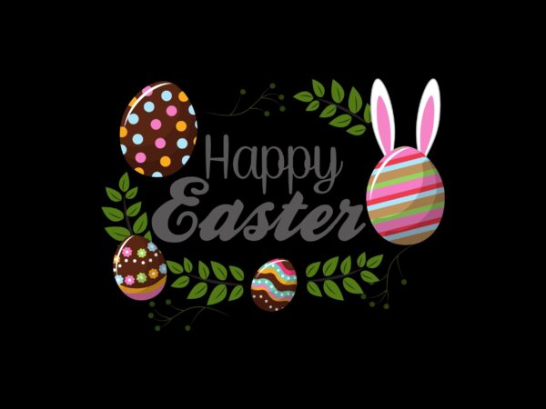 Happy easter day sublimation best t-shirt design 79