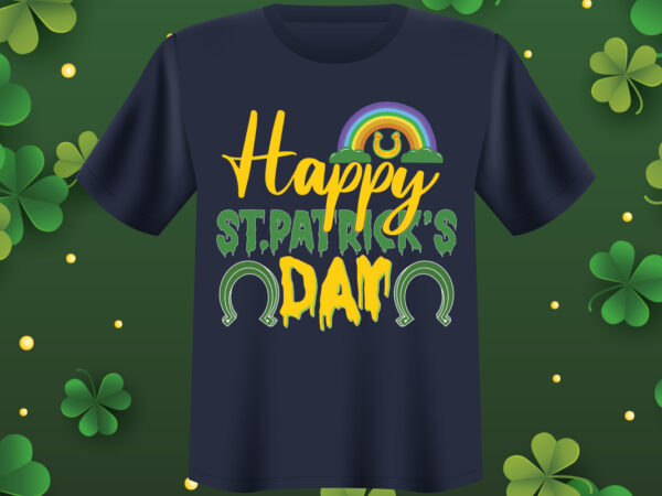 Happy st. patrick’s day t shirt design, st patrick’s day bundle,st patrick’s day svg bundle,feelin lucky png, lucky png, lucky vibes, retro smiley face, leopard png, st patrick’s day png,