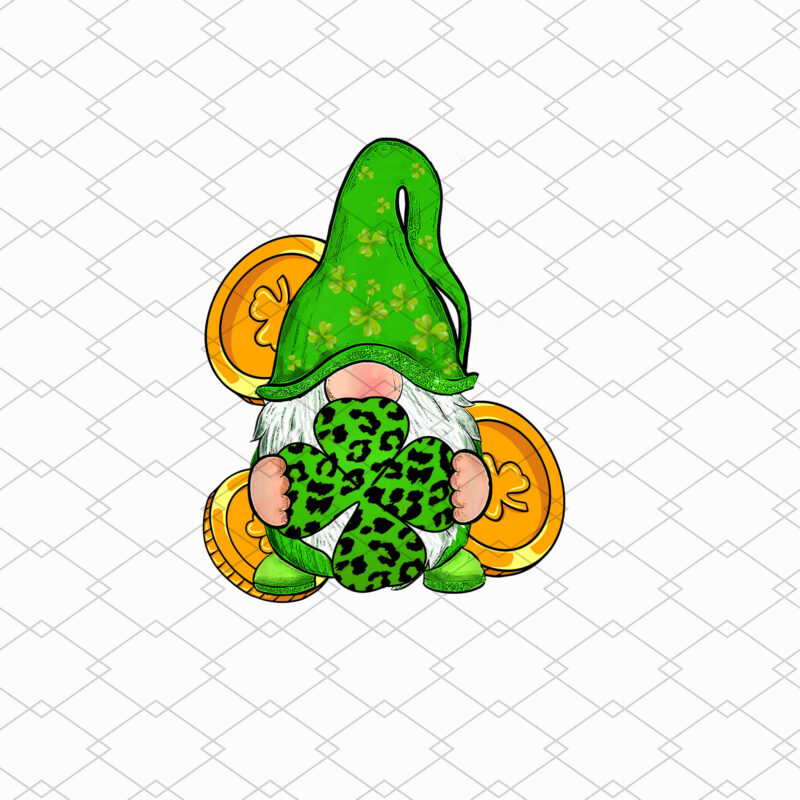 Happy Valentine_s Day Gnome with Leopard Sunflower Valentine NL 0302