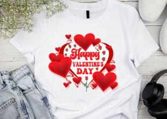 Happy valentin's day t-shirt design