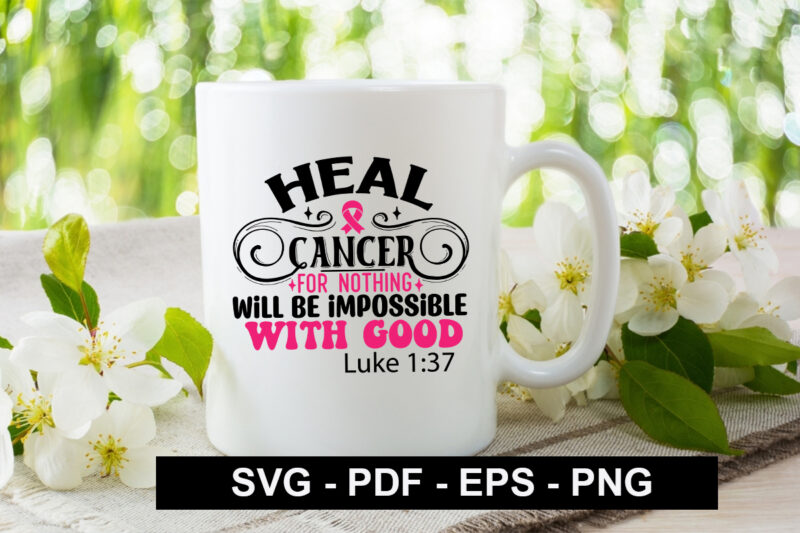 Breast Cancer SVG Design Bundle