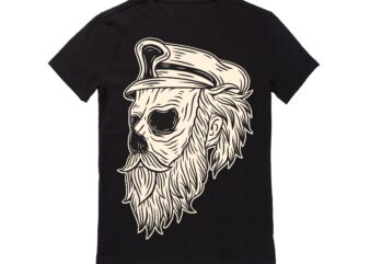 Human Skull Vector Best T-shirt Design Illustration 26