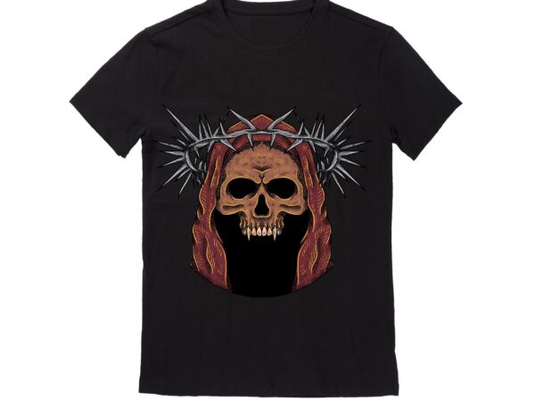 Human skull vector best t-shirt design illustration42