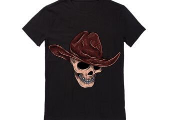Human Skull Vector Best T-shirt Design Illustration5