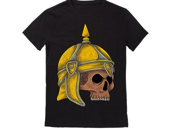 Human skull vector best t-shirt design illustration 50