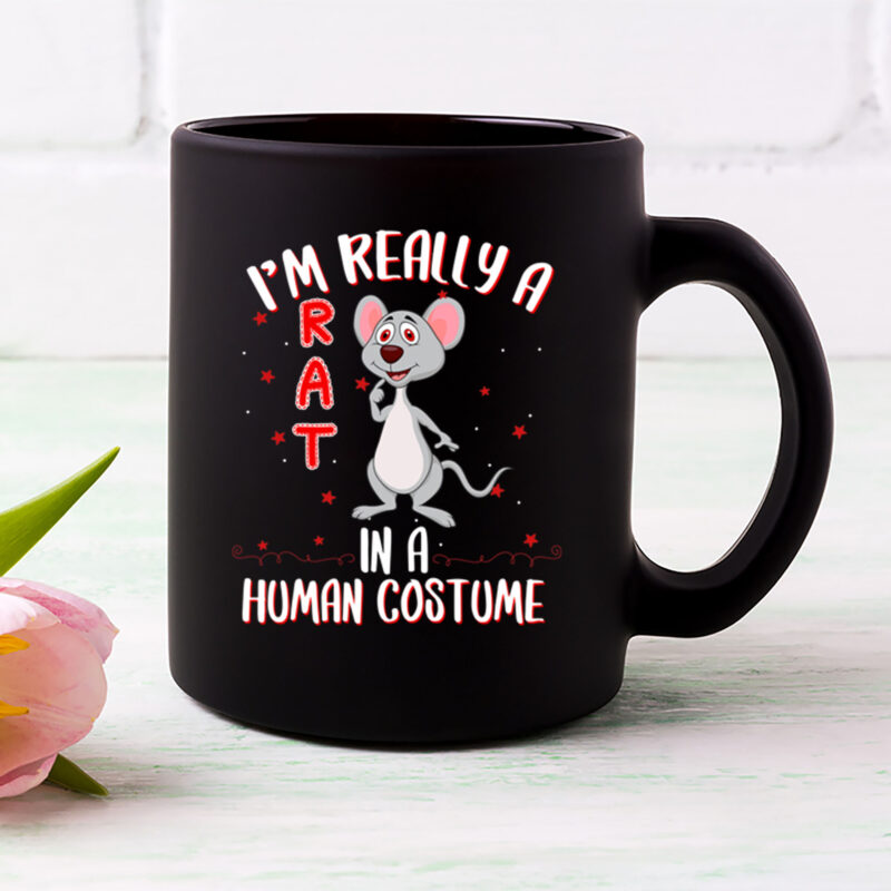 I_m Really A Rat In A Human Costume Shirt Design PNG,Rat Lovers, Rodent Design, Mouse Design, Pet Mouse Animal, Rat Addict PNG file PL