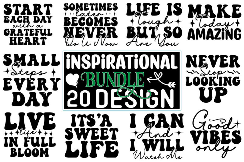 Inspirational SVG Design Bundle