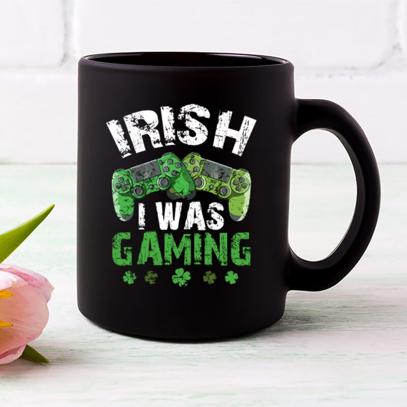 Irish I Was Gaming Funny St Patricks Day Gamer Boys Men Game Controller Game Consoles NL 0402