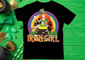 Irish girl t shirt design,St Patrick’s Day Bundle,St Patrick’s Day SVG Bundle,Feelin Lucky PNG, Lucky Png, Lucky Vibes, Retro Smiley Face, Leopard Png, St Patrick’s Day Png, St. Patrick’s Day