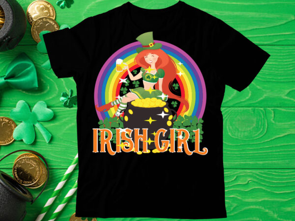 Irish girl t shirt design,st patrick’s day bundle,st patrick’s day svg bundle,feelin lucky png, lucky png, lucky vibes, retro smiley face, leopard png, st patrick’s day png, st. patrick’s day
