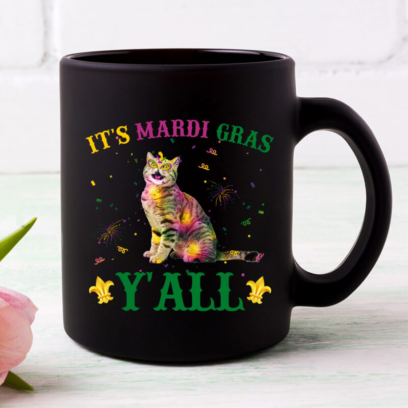 It_s Mardi Gras Y_all CAT Lover, CAT Mardi Gras, Owl Gift PC_