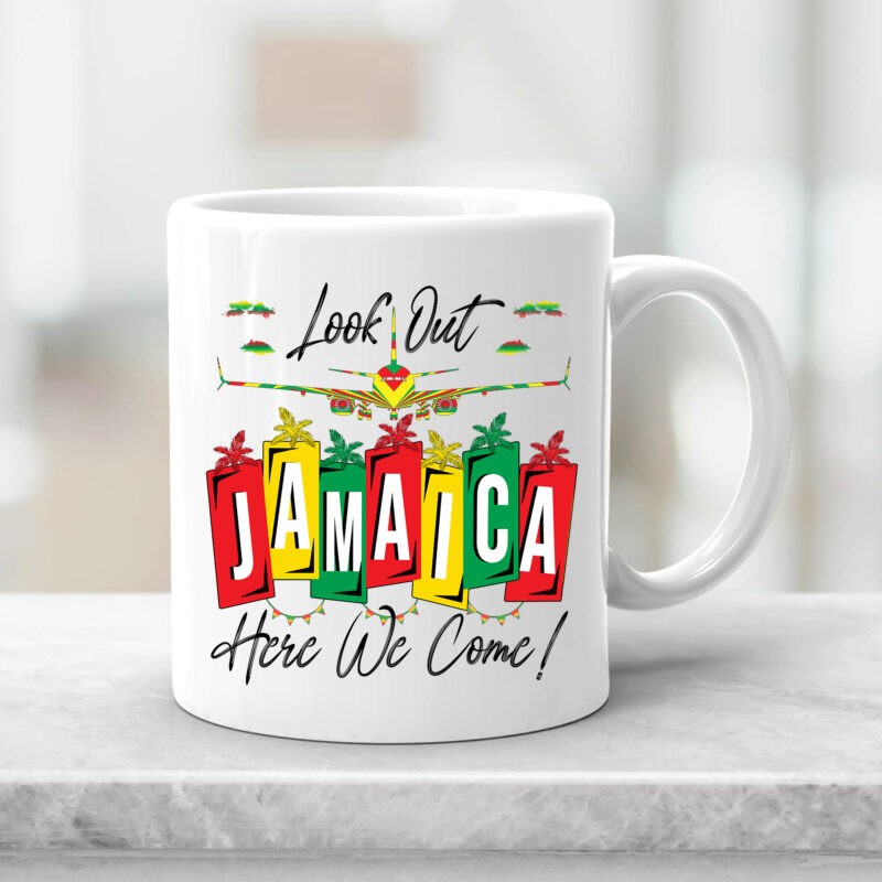 Look out Jamaica Here We Come Vacation Shirt, Airport Shirt, Jamaica 2023 Matching Shirt, Girls Trip PNG file PC