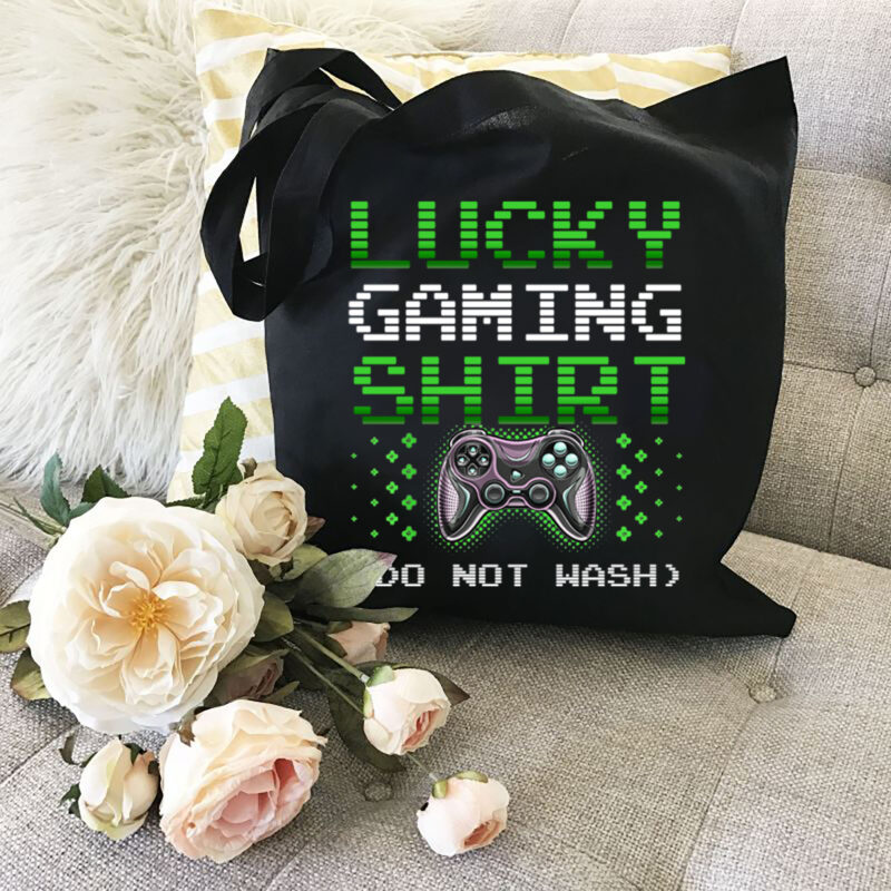 Lucky Gaming Shirt Funny Video Game Controller Retro Gamer NL 0102