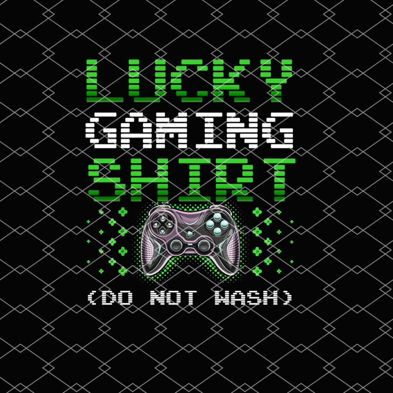 Lucky Gaming Shirt Funny Video Game Controller Retro Gamer NL 0102