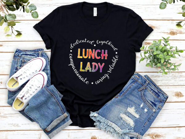 Lunch lady cafeteria worker dinner lady cook job profession nl 1302 t shirt vector graphic