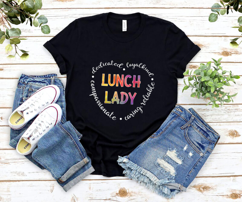 Lunch Lady Cafeteria Worker Dinner Lady Cook Job Profession NL 1302