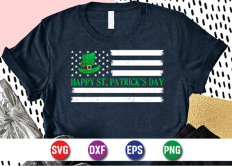St. Patrick’s Day American Flag, st patricks day t-shirt funny shamrock for dad mom grandma grandpa daddy mommy, who are born on 17th march on st. paddy’s day 2023!
