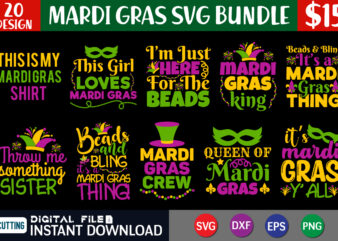 Mardi Gras svg Bundle, Mardi Gras Carnival svg, Fat Tuesday Carnival svg, Mardi Gras Shirt svg, Mardi Gras Cut File, Mardi Gras PNG, Mardi Gras Cut File t shirt designs for sale