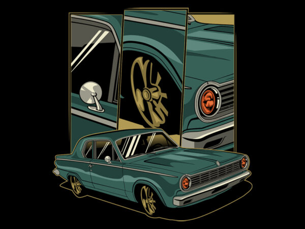Muscle car 09 t shirt designs for sale