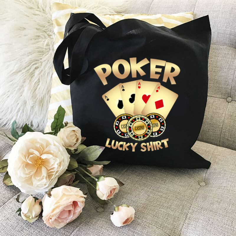 Poker Lucky Shirt Poker Player Gambling Funny Poker Gamble NL 0302