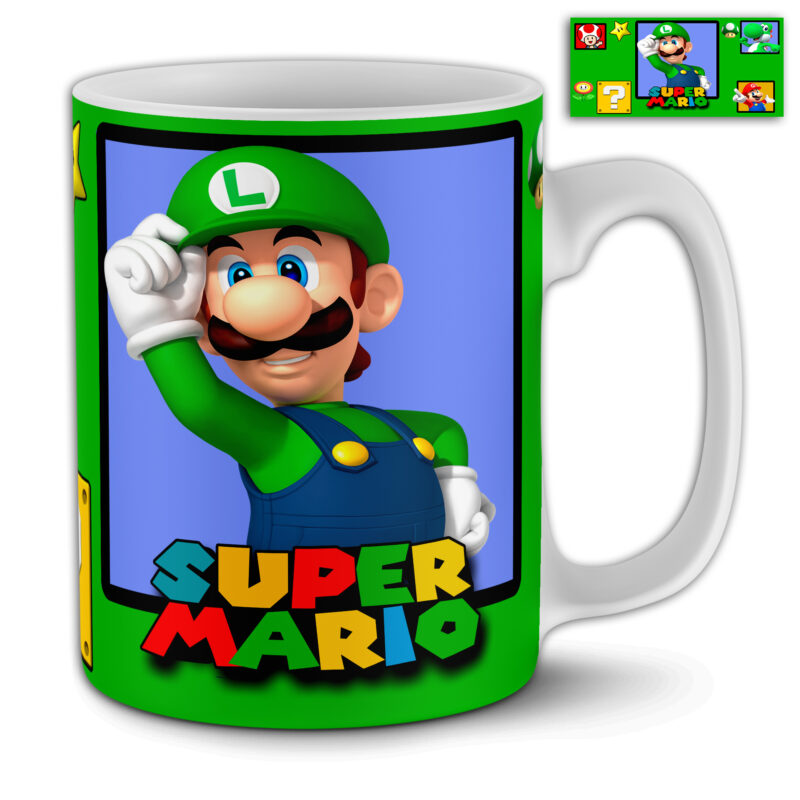 Plumber Super Mario Bros Coffee Print on Demand Bundle Collection Pack