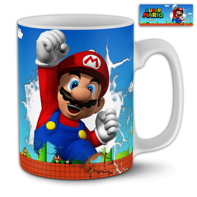 Plumber Super Mario Bros Coffee Print on Demand Bundle Collection Pack