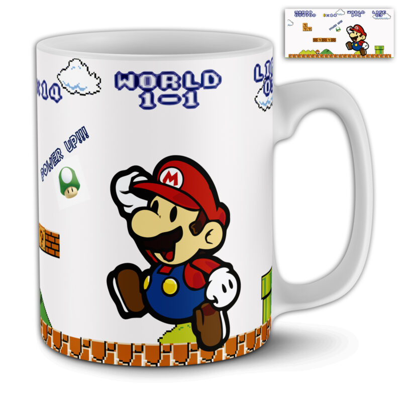 Plumber Super Mario Bros Coffee Print on Demand Bundle Collection Pack