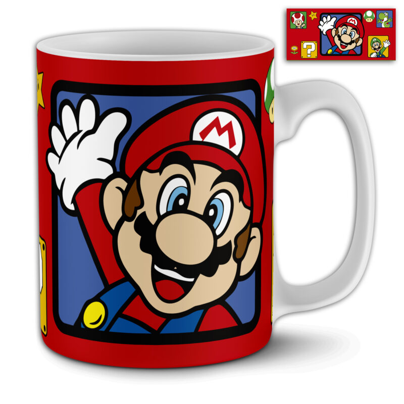 Plumber Super Mario Bros Coffee Print on Demand Bundle Collection Pack