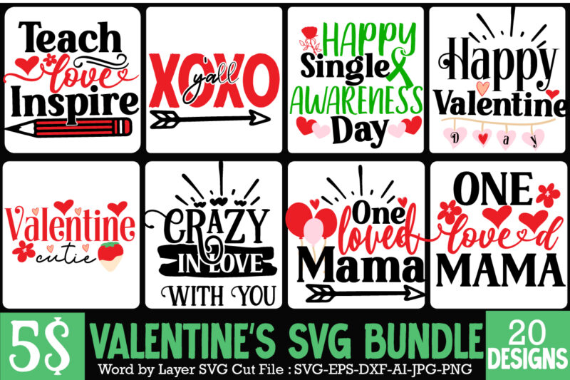 Happy Valentine's Day SVG Bundle,Valentine SVG Bundle Quotes , Love Kisses Valentine Wishes T-Shirt Design, Love Kisses Valentine Wishes SVG Cut File, LOVE Sublimation Design, LOVE Sublimation PNG , Retro