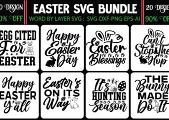 Easter SVG Bundle ,a-z t-shirt design design bundles all easter eggs babys first easter bad bunny bad bunny merch bad bunny shirt bike with flowers hello spring daisy bees sign