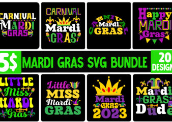 Happy Mardi Gras T-Shirt Design, Happy Mardi Gras SVG Cut File, 160 Mardi Gras SVG Bundle, Mardi Gras Clipart, Carnival mask silhouette, Mask SVG, Carnival SVG, Festival svg, Mardi Gras