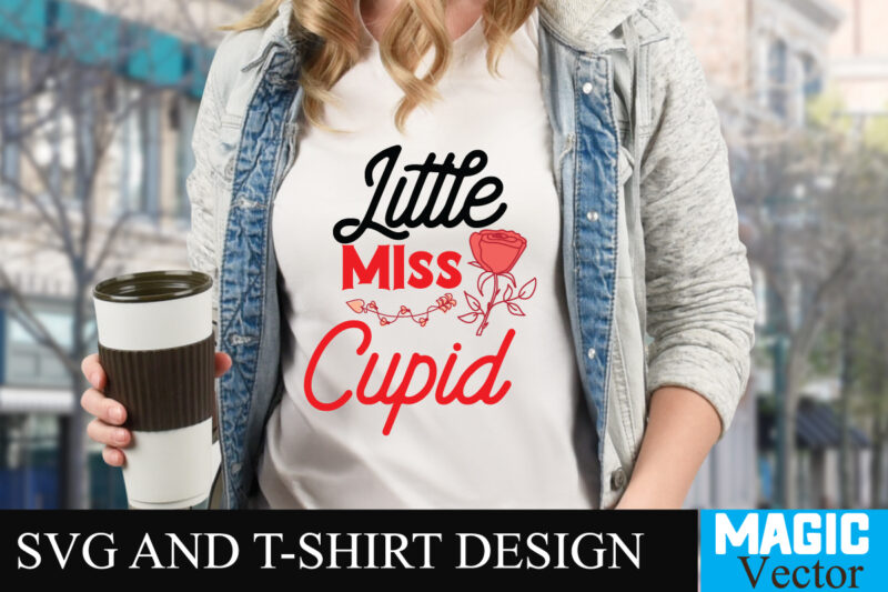 Little Miss Cupid-01 T-shirt Design,LOVE Sublimation Design, LOVE Sublimation PNG , Retro Valentines SVG Bundle, Retro Valentine Designs svg, Valentine Shirts svg, Cute Valentines svg, Heart Shirt svg, Love, Cut