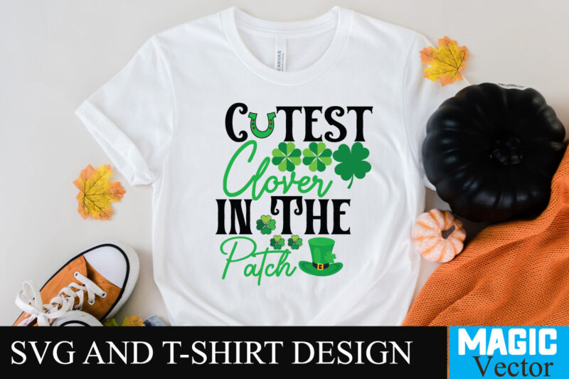 Cutest Clover in the Patch T-shirt design SVG Cut File,t-shirt design,t shirt design,t shirt design tutorial,t-shirt design tutorial,t-shirt design in illustrator,tshirt design,t shirt design illustrator,illustrator tshirt design,tshirt design tutorial,how to