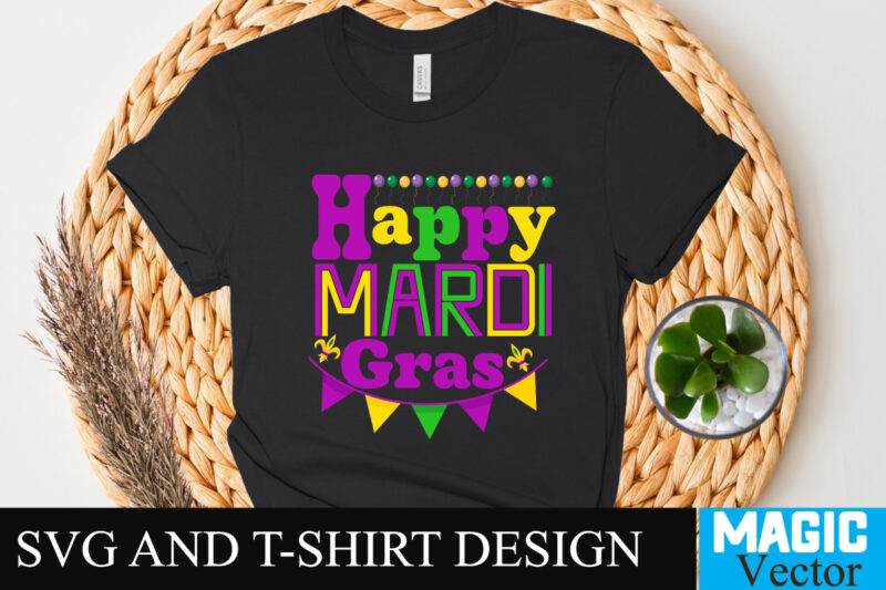 Happy Mardi Gras T-shirt Design,Happy Mardi Gras T-Shirt Design, Happy Mardi Gras SVG Cut File, 160 Mardi Gras SVG Bundle, Mardi Gras Clipart, Carnival mask silhouette, Mask SVG, Carnival SVG,