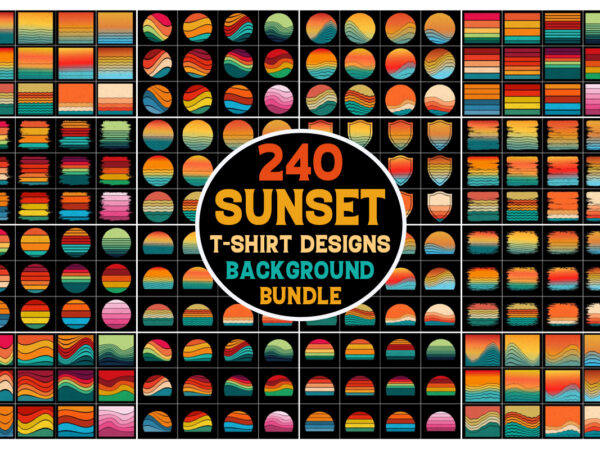 Retro vintage sunset background bundle,sunset,vintage,retro,sunset bundle,retro vintage sunset.retro sunset,vintage retro,vintage sunset,retro colorful background,vintage colorful background,pod,t shirt elements,vintage circle sunset,retro circle sunset,sunset graphic design,half circle vintage,retro striped sunset,vintage striped sunset,distress sunset