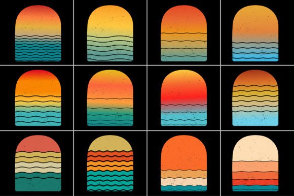 Retro Vintage Sunset Background Bundle,Sunset,Vintage,Retro,Sunset Bundle,Retro Vintage Sunset.Retro Sunset,Vintage Retro,Vintage Sunset,Retro Colorful Background,Vintage Colorful Background,Pod,T Shirt Elements,Vintage Circle Sunset,retro Circle Sunset,Sunset Graphic Design,Half Circle Vintage,Retro Striped Sunset,Vintage Striped Sunset,Distress Sunset