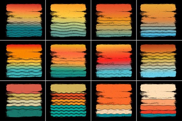 Retro Vintage Sunset Background Bundle,Sunset,Vintage,Retro,Sunset Bundle,Retro Vintage Sunset.Retro Sunset,Vintage Retro,Vintage Sunset,Retro Colorful Background,Vintage Colorful Background,Pod,T Shirt Elements,Vintage Circle Sunset,retro Circle Sunset,Sunset Graphic Design,Half Circle Vintage,Retro Striped Sunset,Vintage Striped Sunset,Distress Sunset