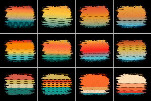 Retro Vintage Sunset Background Bundle,Sunset,Vintage,Retro,Sunset Bundle,Retro Vintage Sunset.Retro Sunset,Vintage Retro,Vintage Sunset,Retro Colorful Background,Vintage Colorful Background,Pod,T Shirt Elements,Vintage Circle Sunset,retro Circle Sunset,Sunset Graphic Design,Half Circle Vintage,Retro Striped Sunset,Vintage Striped Sunset,Distress Sunset