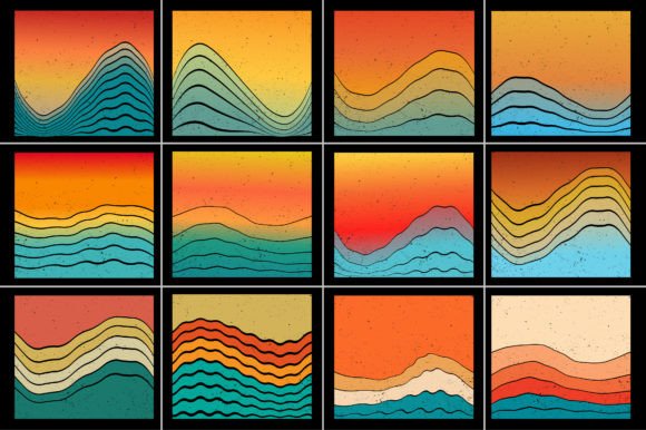 Retro Vintage Sunset Background Bundle,Sunset,Vintage,Retro,Sunset Bundle,Retro Vintage Sunset.Retro Sunset,Vintage Retro,Vintage Sunset,Retro Colorful Background,Vintage Colorful Background,Pod,T Shirt Elements,Vintage Circle Sunset,retro Circle Sunset,Sunset Graphic Design,Half Circle Vintage,Retro Striped Sunset,Vintage Striped Sunset,Distress Sunset