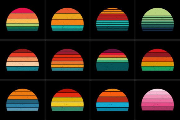 Retro Vintage Sunset Background Bundle,Sunset,Vintage,Retro,Sunset Bundle,Retro Vintage Sunset.Retro Sunset,Vintage Retro,Vintage Sunset,Retro Colorful Background,Vintage Colorful Background,Pod,T Shirt Elements,Vintage Circle Sunset,retro Circle Sunset,Sunset Graphic Design,Half Circle Vintage,Retro Striped Sunset,Vintage Striped Sunset,Distress Sunset