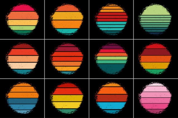 Retro Vintage Sunset Background Bundle,Sunset,Vintage,Retro,Sunset Bundle,Retro Vintage Sunset.Retro Sunset,Vintage Retro,Vintage Sunset,Retro Colorful Background,Vintage Colorful Background,Pod,T Shirt Elements,Vintage Circle Sunset,retro Circle Sunset,Sunset Graphic Design,Half Circle Vintage,Retro Striped Sunset,Vintage Striped Sunset,Distress Sunset