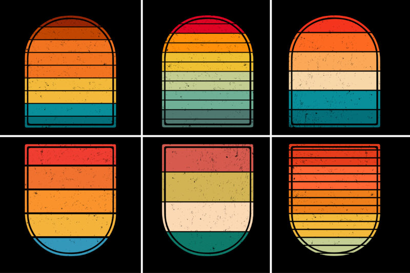 Sunset Retro Vintage Background Bundle,Sunset,Vintage,Retro,Sunset Bundle,Retro Vintage Sunset.Retro Sunset,Vintage Retro,Vintage Sunset,Retro Colorful Background,Vintage Colorful Background,Pod,T Shirt Elements,Vintage Circle Sunset,retro Circle Sunset,Sunset Graphic Design,Half Circle Vintage,Retro Striped Sunset,Vintage Striped Sunset,Distress Sunset