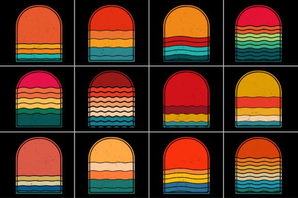 Retro Vintage Sunset T-Shirt Background Bundle,Sunset,Vintage,Retro,Sunset Bundle,Retro Vintage Sunset.Retro Sunset,Vintage Retro,Vintage Sunset,Retro Colorful Background,Vintage Colorful Background,Pod,T Shirt Elements,Vintage Circle Sunset,retro Circle Sunset,Sunset Graphic Design,Half Circle Vintage,Retro Striped Sunset,Vintage Striped Sunset,Distress