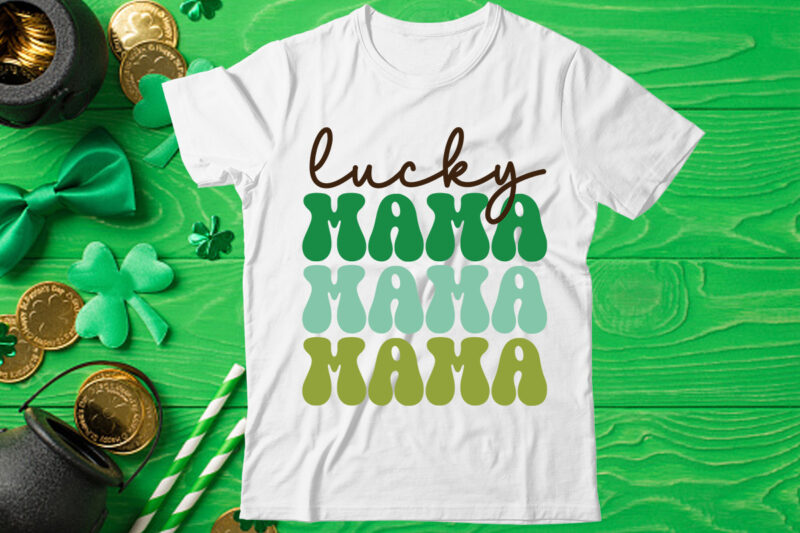 Lucky Mama Sublimation Design, St Patrick's Day Bundle,St Patrick's Day SVG Bundle,Feelin Lucky PNG, Lucky Png, Lucky Vibes, Retro Smiley Face, Leopard Png, St Patrick's Day Png, St. Patrick's Day